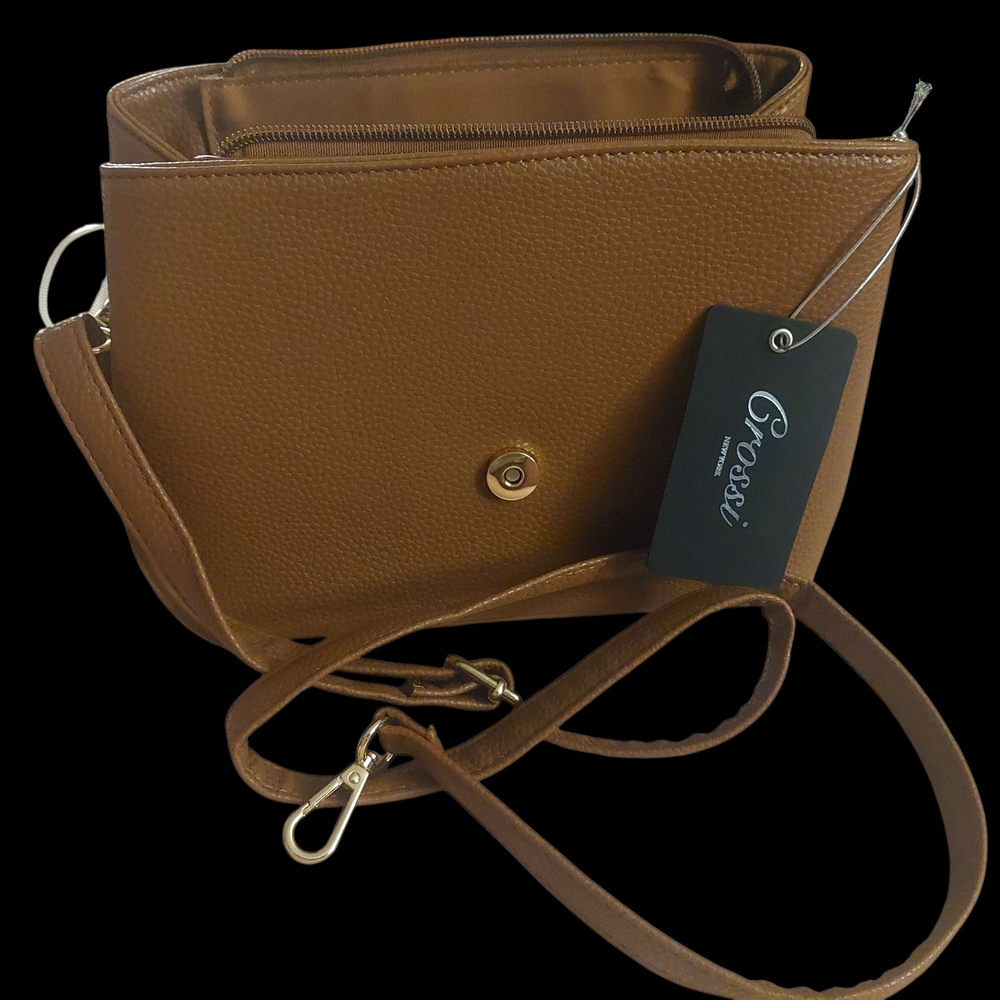 Crossi New York Bag - Congnac Color